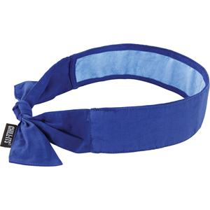 Chill-Its® 6700CT Cooling Bandanas - Blue, Evaporative, PVA Cooling Towel, Tie