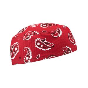 Chill-Its® 6630 Cooling Skull Caps - Red, Absorptive, High Performance Material, Red Western