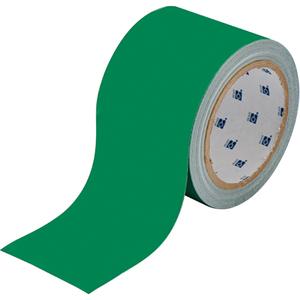 ToughStripe® Floor Marking Tape - Green, Polyester, 2", 100'