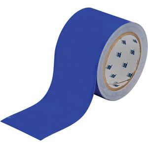 ToughStripe® Floor Marking Tape - Blue, Polyester, 2", 100'