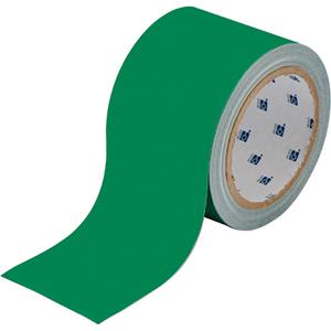 ToughStripe® Floor Marking Tape - Green, Polyester, 3", 100'