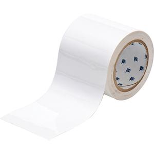ToughStripe® Floor Marking Tape - White, Polyester, 4", 100'