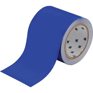 ToughStripe® Floor Marking Tape - Blue, Polyester, 4", 100'