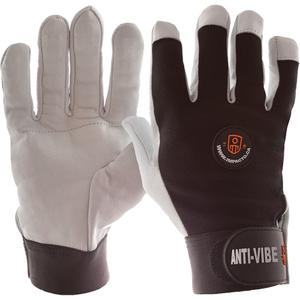 Anti-Vibration Air Glove® - X-Small, Hook & Loop, Pearl Leather, Pair