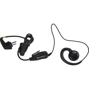 Swivel Earpiece with Microphone - Ear hook swivel earpiece, CLS, XTN, RDX, DTR