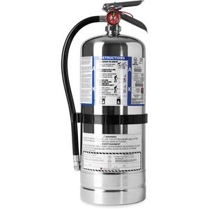 Fire Extinguisher - K, Wet Chemical, 6 L, 1AK, 8' - 10', Wall, ULC, 60, 100, 21.5", 7"