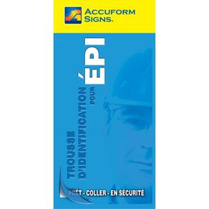 PPE-ID™ Chart & Label Kits - Vinyl, Booklet, 2", 2"