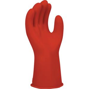 Salisbury™  Rubber Insulating Gloves - 10, 7, 8, 8.5, 9, 9.5, 10.5, 11, 11" L, 0, IEC EN60903/ASTM D120, Priced per Pair, Red