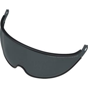 Smoke Visor for Super Plasma Helmet - 16-1/2", 0.06", Propionate, Grey/Smoke, Meets/Exceeds CSA Z94.3