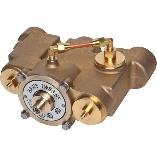 Thermostatic Mixing Valves - 78 GPM, Lead-free with full-flow bypass
