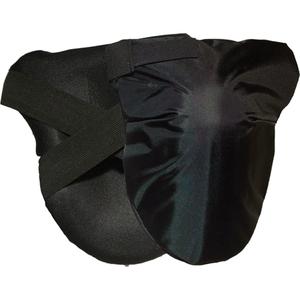 Wing-Style Knee Pads with Nylon Coverings - Hook and Loop, Foam, Plastic
