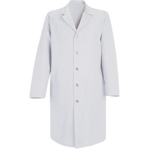 Lab Coats - Poly-Cotton, 32, 34, 36, 38, 40, 42, 44, 46, 48, 50, 52, 54, White