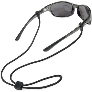 Slip Fit 3 mm Safety Glasses Retainer - Black