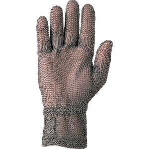 2" Cuff Mesh Glove - Small/7, Medium/8, Large/9, Non-Knit, Stainless Steel, Not Coated, ANSI/ISEA 105 Level 5, Unrated, Unrated, Unrated, Unrated, 1, Stainless steel