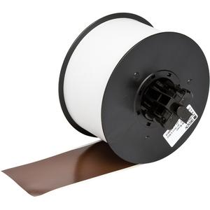B-595 Indoor/Outdoor Grade Printer Tape - Vinyl, Brown, 100", MiniMark, 2-1/4"
