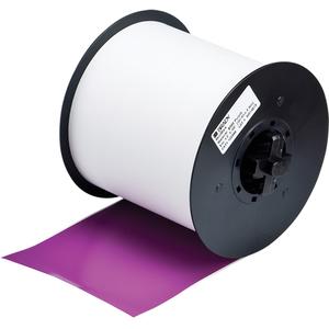 B-595 Indoor/Outdoor Grade Printer Tape - Vinyl, Purple, 100", MiniMark, 4"