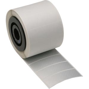 B-438 Tamper-Evident Printer Tape - Polyester, Silver, 1", MiniMark, 3", 1225