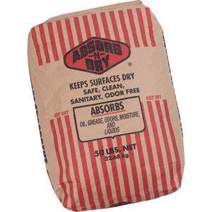 Absorb-N-Dry® Absorbent - 50-lb. Bag