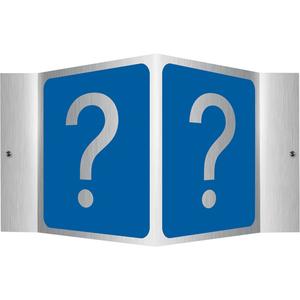 Information Projection™ Sign - Aluminum, 6", 5", Bolt-On, Pictogram, Housekeeping and Hygiene, Information Pictogram