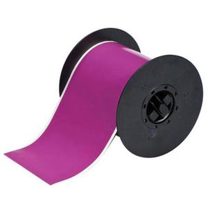 Printer Tape - Vinyl, Purple, 4", BBP® 31/BBP® 33/BBP® 35/BBP® 37/BBP™ 30/BradyPrinter S3100/BradyPrinter i3300/BradyPrinter S3000, 100'