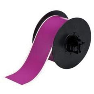 Printer Tape - Vinyl, Purple, 2.25", BBP® 31/BBP® 33/BBP® 35/BBP® 37/BBP™ 30/BradyPrinter S3100/BradyPrinter i3300/BradyPrinter S3000, 100'