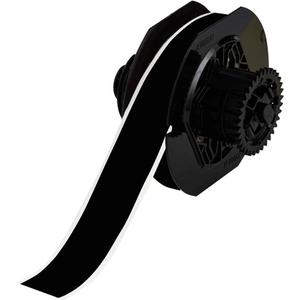 Indoor-Outdoor Label Printer Tape - Vinyl, Black, 1.125", BBP® 31/BBP® 33/BBP® 35/BBP® 37/BBP™ 30/BradyPrinter S3100/BradyPrinter i3300/BradyPrinter S3000, Outdoor, 100', Gloss