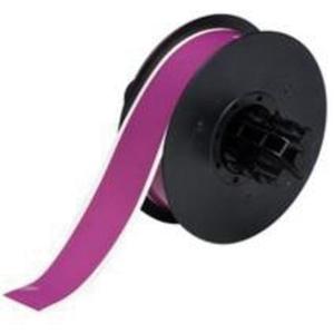 Printer Tape - Vinyl, Purple, 1.125", BBP® 31/BBP® 33/BBP® 35/BBP® 37/BBP™ 30/BradyPrinter S3100/BradyPrinter i3300/BradyPrinter S3000, 100'