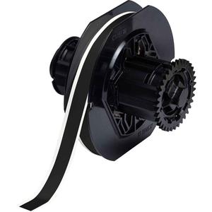 Indoor-Outdoor Label Printer Tape - Vinyl, Black, 0.5", BBP® 31/BBP® 33/BBP® 35/BBP® 37/BBP™ 30/BradyPrinter S3100/BradyPrinter i3300/BradyPrinter S3000, Outdoor, 100', Gloss