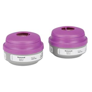 North® N Series Respirator Cartridges - Gas/Vapour Cartridge, Acid Gas/P100, RU6500 Series Fullfacepiece, 2, Package