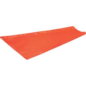 Airport Windsock - International Orange, PVC coated nylon