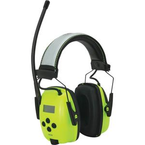 Howard Leight™ Sync™ Radio Hi-Visibility Earmuffs - Headband, A, 25, Hi-vis