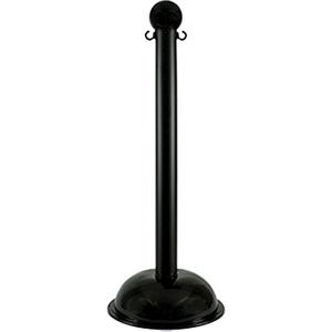 Stanchions - 41", Plastic, Black, 16", 3.1, 12, 3"