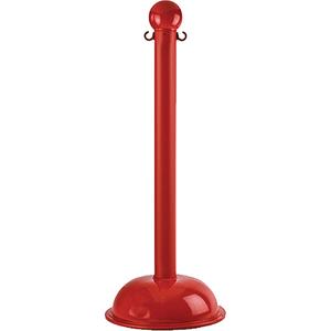 Stanchions - 41", Plastic, Red, 3", 3.1, 16", 12