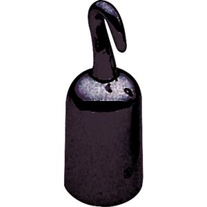 Rope Ends - Black, Open Hook, OPEN HOOKS