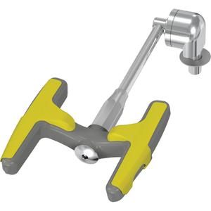 Halo™ Face/Eyewash Station - Counter-Mount, None, Swing-Down