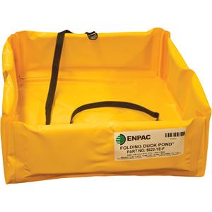 Folding Duck Ponds Mini-Berm Containment - 15 US gal., Foam Wall, EPA, SPCC, and NPDES