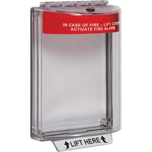 Universal Stopper® Fire Alarm Covers - Flush, English