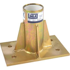 Confined Space Rescue Systems - Davit Arm System Components - Advanced Permanent Fixed Base - Davit Arm, Zinc Plated, Steel, Welding or Bolting