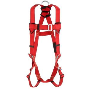 Pro™ Vest-Style Welders Harness - Fall Arrest, A, 420 lbs., Small, Medium/Large, X-Large, Back, Pass-Through/Mating, Quick-Connect
