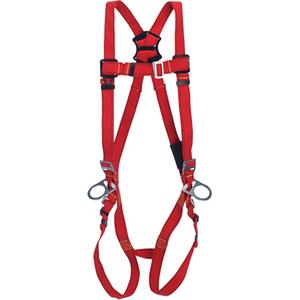 PRO™ Vest-Style Welders Harness - Work Positioning/Fall Arrest, AP, 420 lbs., Medium/Large, Back - Side, Pass-Through/Mating, Pass-Through/Mating