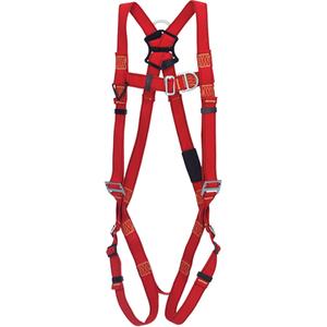 PRO™ Vest-Style Welders Harness - Descent Control/Fall Arrest/Evacuation/Retrieval, ADE, 420 lbs., Medium/Large, Back - Front - Shoulder, Pass-Through/Mating, Pass-Through/Mating