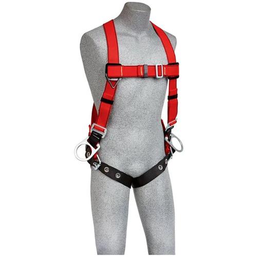 Pro™ Vest-Style Harness - Work Positioning/Fall Arrest, AP, 420 lbs., Small, Back - Side, Tongue Buckle, Quick-Connect