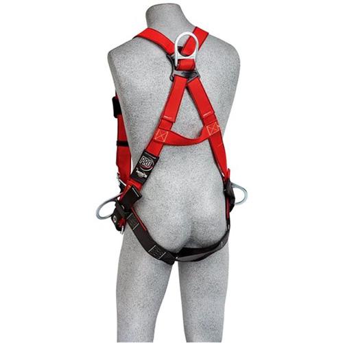 Pro™ Vest-Style Harness - Work Positioning/Fall Arrest, AP, 420 lbs., Small, Back - Side, Tongue Buckle, Quick-Connect - Image 2