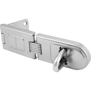 Hinged Security Hasps - 1, Silver, Single Hinge, 159 mm, 7/16, 11