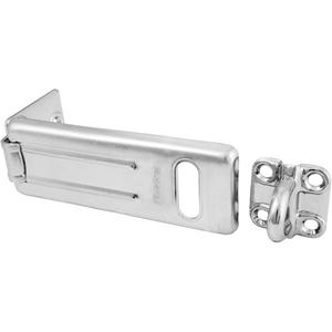 General Security Hardened Steel Hasp - 1, Silver, 0.4 lbs., 13, 1/2, 114 mm