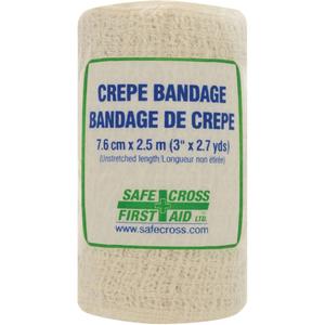 Crepe Roller Bandage - Non-Adherent, 97-1/5", 3", Class 1