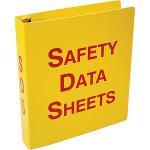 SDS Binder - English, 3", SDS, SDS English