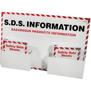 MSDS or SDS Information Centres - English, Right-To-Know, Included, MSDS Double Centre, English