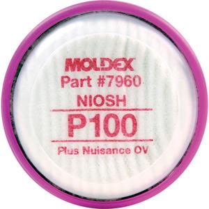 Particulate Filter Disk - Particulate Filter with Nuisance Vapour Relief, P100 Filter/Organic Vapour/Acid Gas/P100/N95 Filter/R95 Filter, 7800 Series Full Facepiece/7000 Series Half Facepiece/9000 Series Full Facepiece/8000 Series Half Facepiece