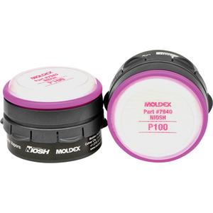 Respirator Cartridges - Gas/Vapour Cartridge/Combination Gas/Vapour Cartridge and Particulate Filter, Organic Vapour/P100, 7800 Series Full Facepiece/7000 Series Half Facepiece/9000 Series Full Facepiece
